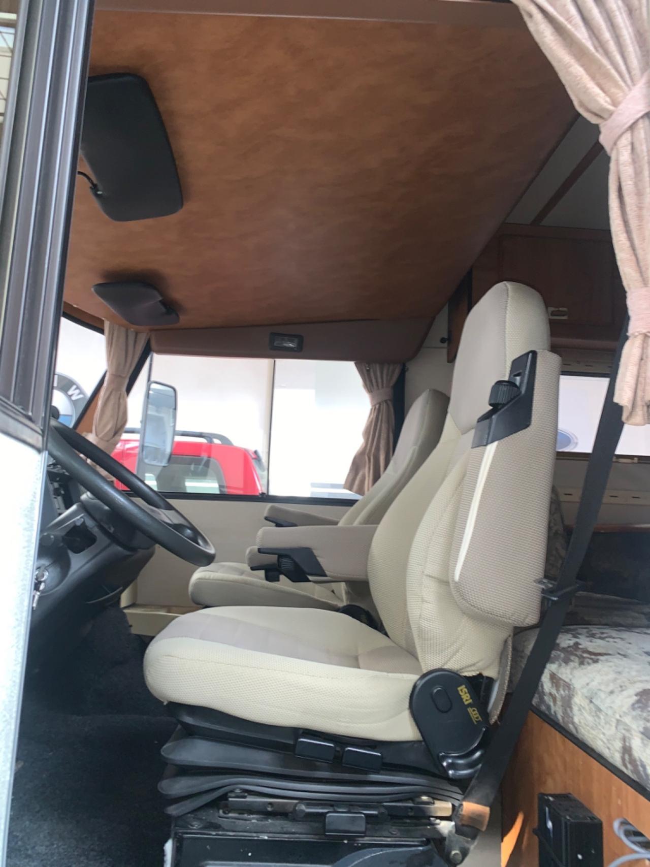 Fiat ducato Hymer 544 2.5cc turbo idrog. porta moto