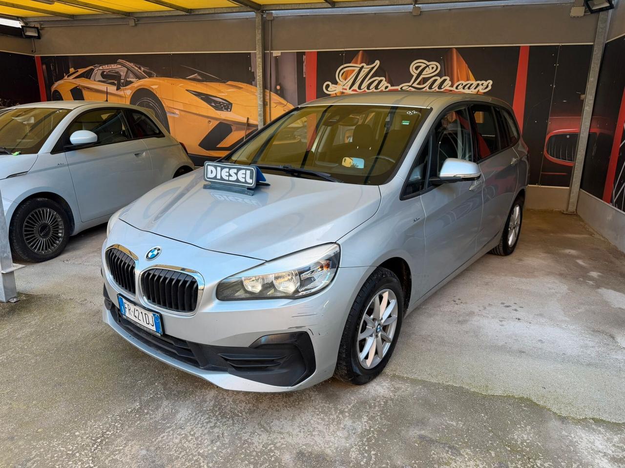 Bmw Gran Tourer 216d 1.5 diesel con garanzia-2018
