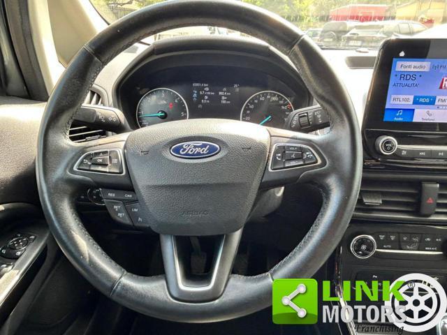 FORD EcoSport 1.5 Ecoblue 100 CV Start&Stop Titanium