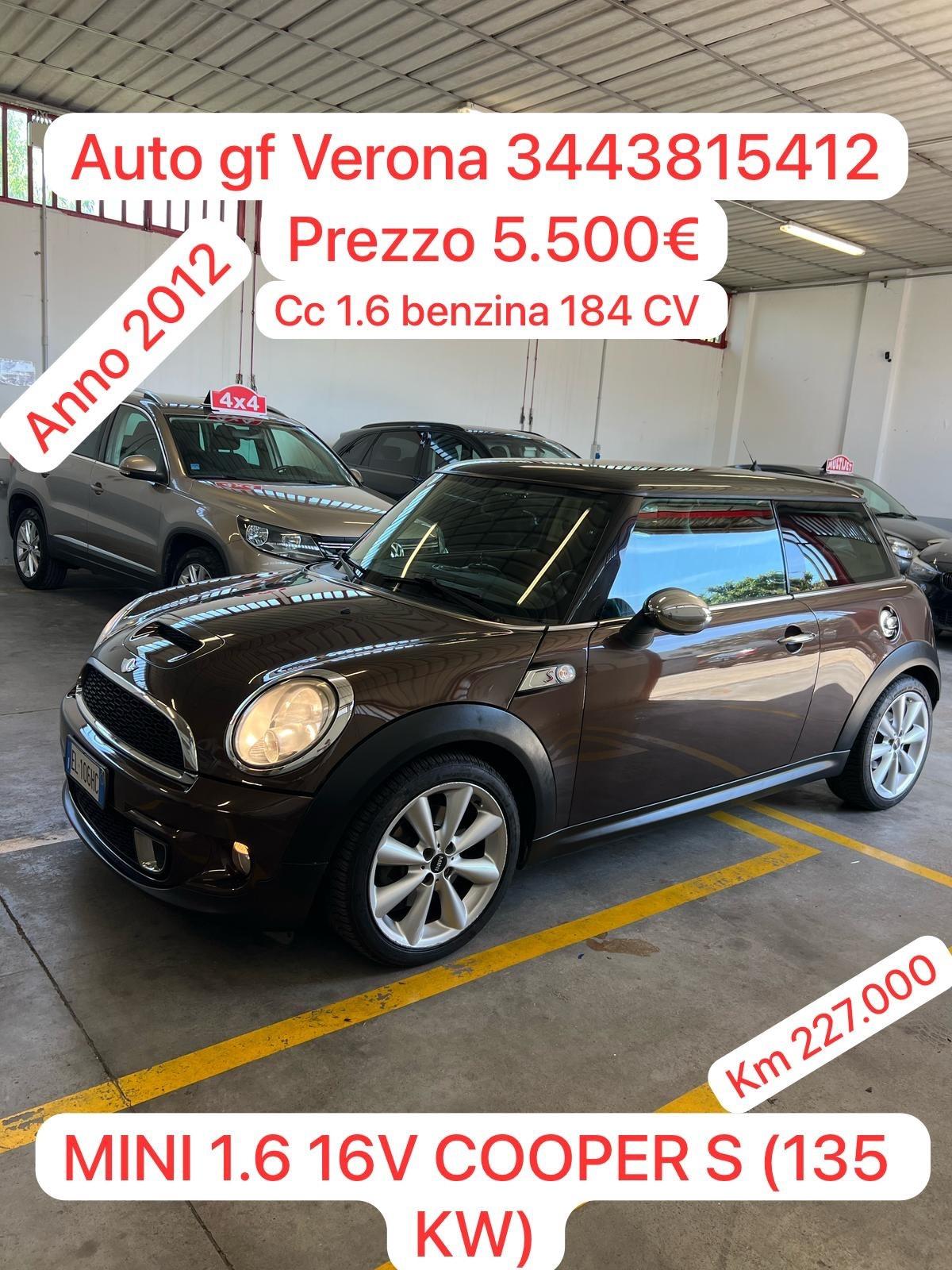 Mini Cooper S Coupe Mini 1.6 Cooper S Coupé