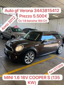 Mini Cooper S Coupe Mini 1.6 Cooper S Coupé