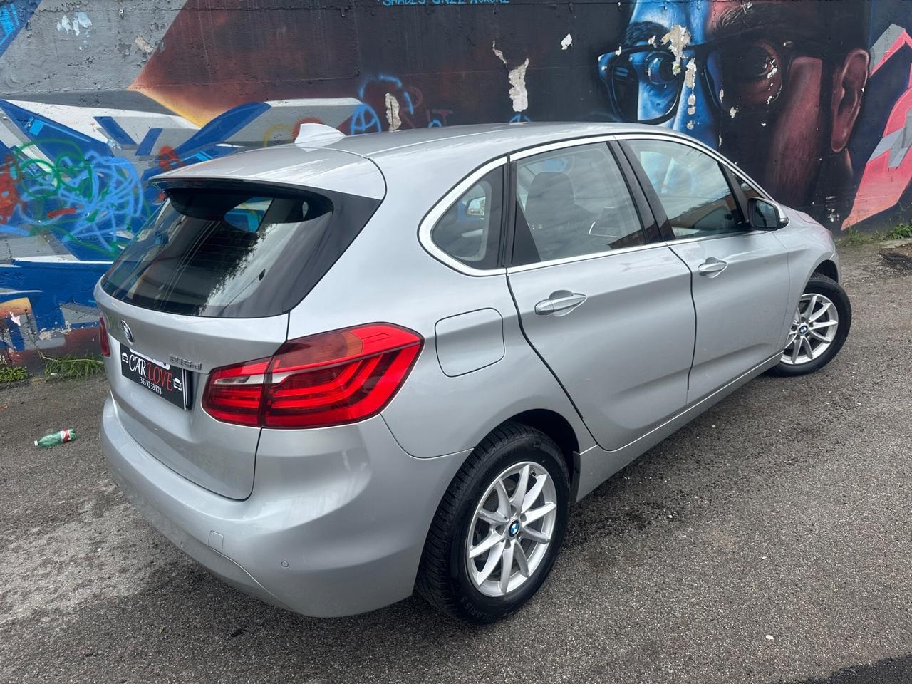 BMW 216 D AUTOM/PELLE/NAVIGATORE/LED