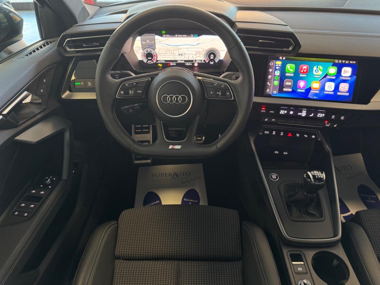 Audi A3 Sportback 30 TDI S Line Interiors 116cv