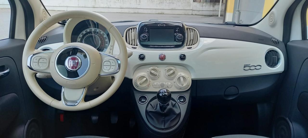 Fiat 500 Benzina cc. 1.2 Modello Lounge Ultima Versione SOLO 56.315 KM. Anche per Neopatentati.