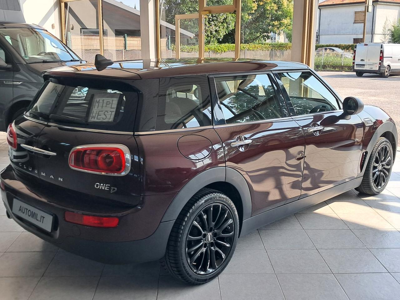 MINI ONE D CLUBMAN 1.5 BOOST 116 CV NEOPATENTATI