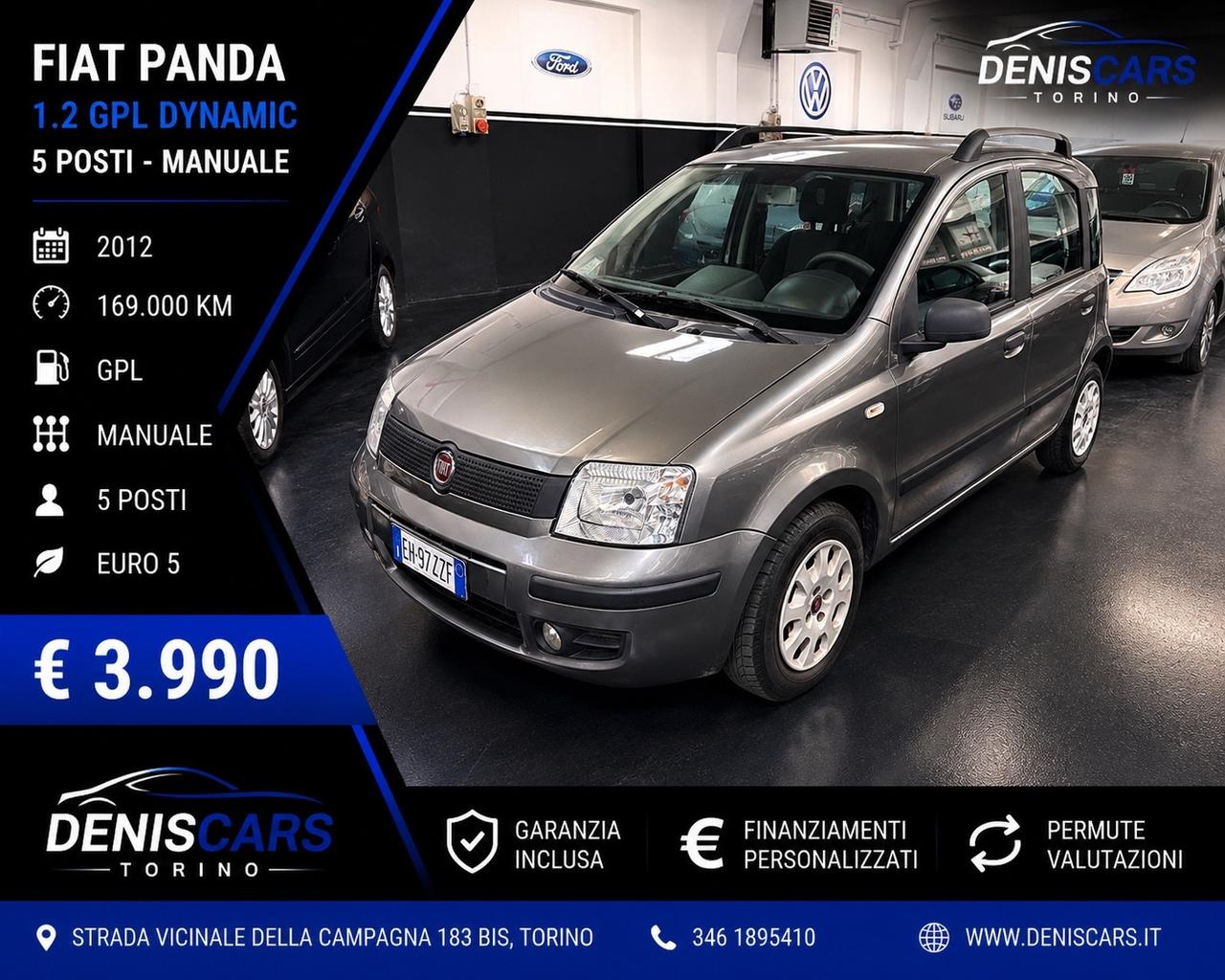 Fiat Panda 1.2 Dynamic GPL