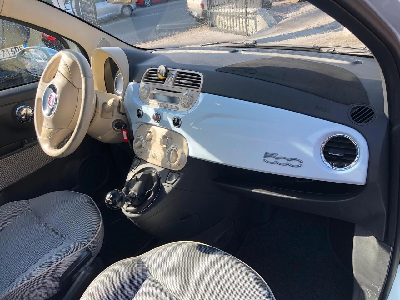 Fiat 500 1.2 Lounge GARANZIA 12 MESI CONFORMGEST RINNOVABILE FINO A 36 MESI!!!