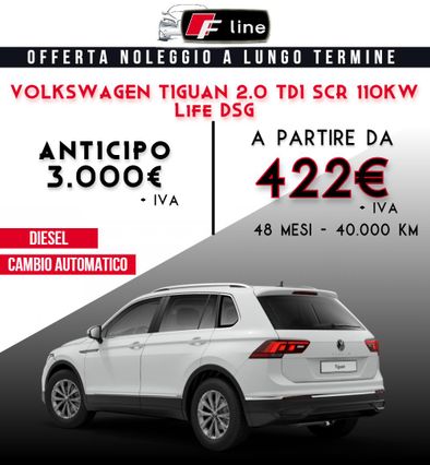 VOLKSWAGEN Tiguan 2.0 TDI 150CV SCR DSG Life