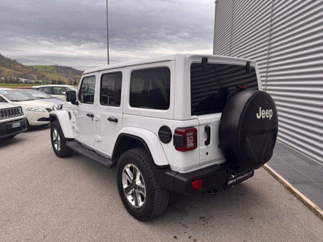 JEEP Wrangler Unlimited 2.2 Mjt II 4X4 4WD Sahara GANCIO TRAINO