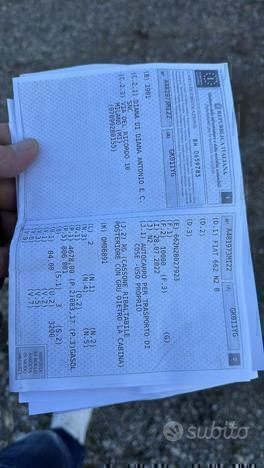 FIAT 662 CON CASSONE E GRU! PRONTO ALL'USO!