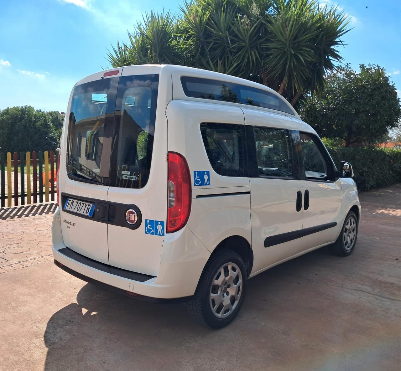 Fiat Doblo Doblò EURO6 TETTO ALTO TRASPORTO DISABILI PEDANA ELETTROIDRAULICA
