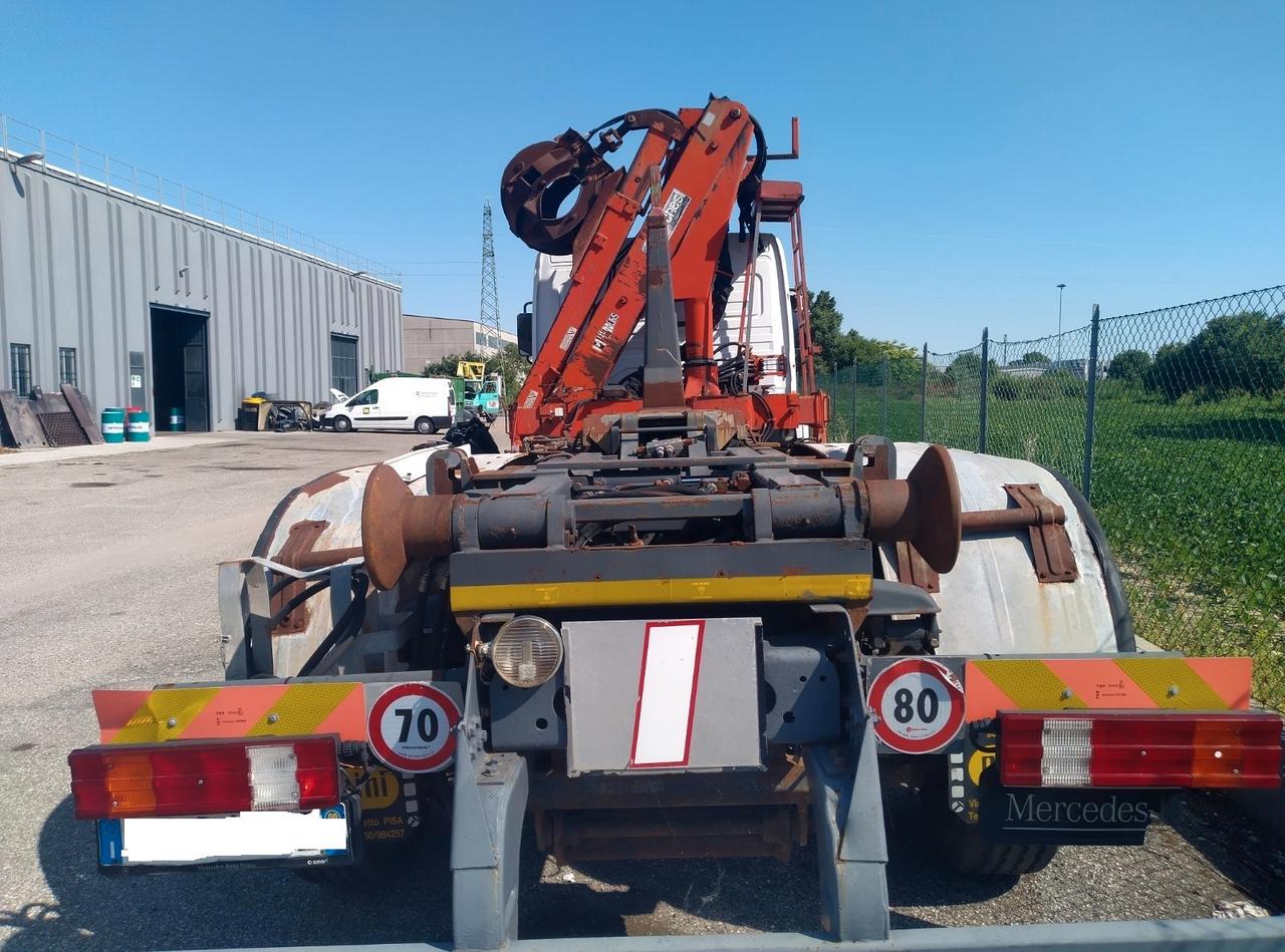 MERCEDES ATEGO 1828 GRU RAGNO SCARRABILE