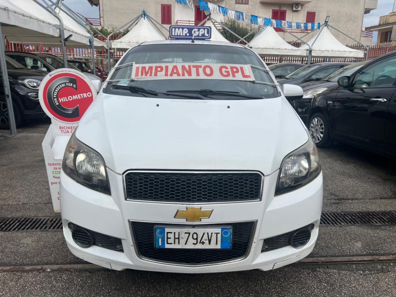 Chevrolet aveo 1.2 benzina-GPL 2012