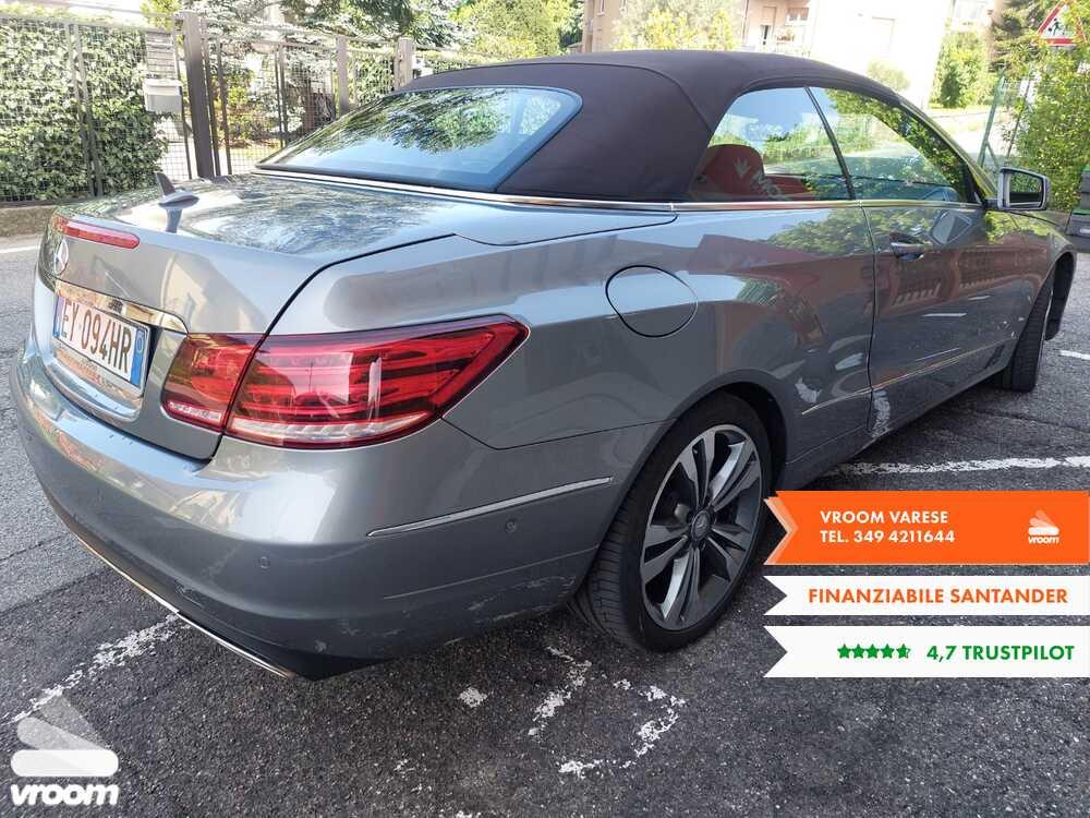 Mercedes-benz E 200 Cabrio Sport Euro 6b