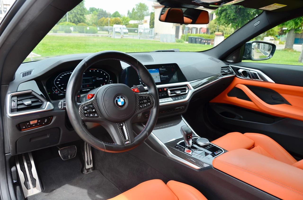 BMW M4 COUPE 3.0 COMPETITION M XDRIVE 510cv AUTO, TUTTI SERVICE BMW, EURO 6D, HI-FI HARMAN/KARDON, FARI LASER, HEAD-UP, PERMUTE