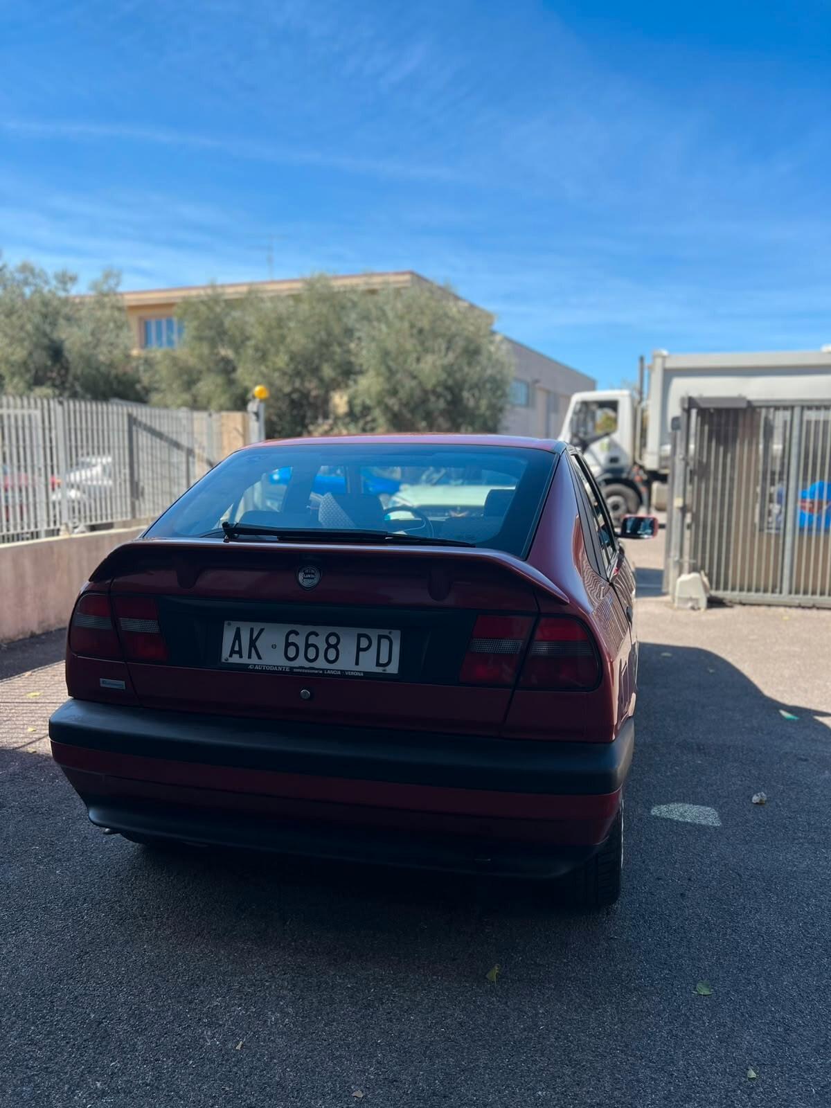Lancia Delta II serie, progetto 836, 1.6 16V da 103 CV