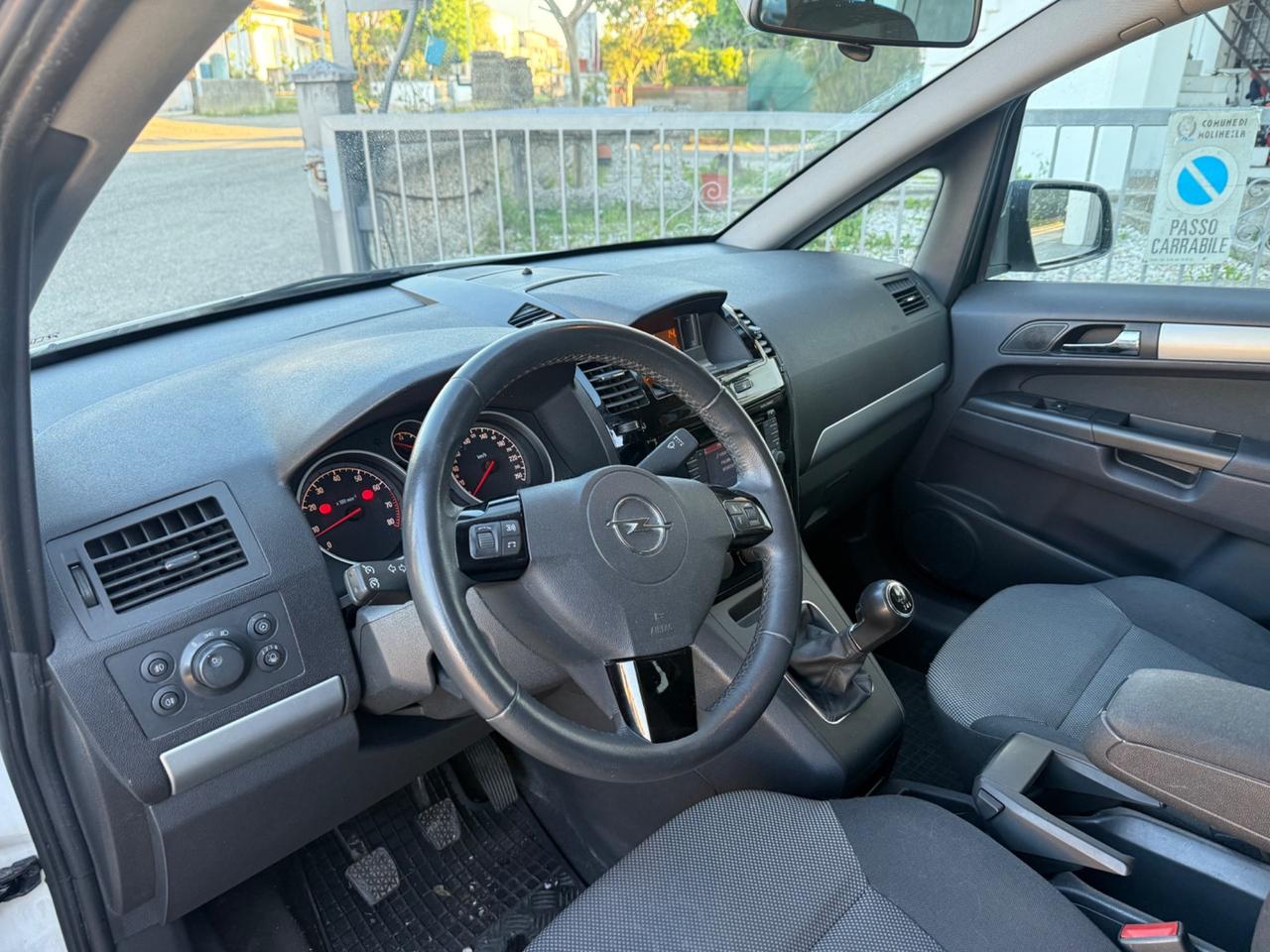 Opel Zafira 1.6 Turbo Metano 2029 7 POSTI 2012