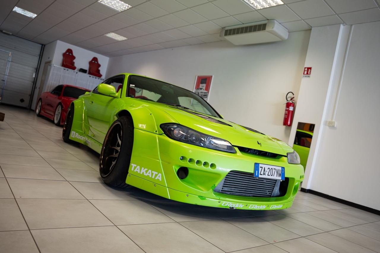 Nissan Silvia S15 Rocket Bunny OMOLOGATA