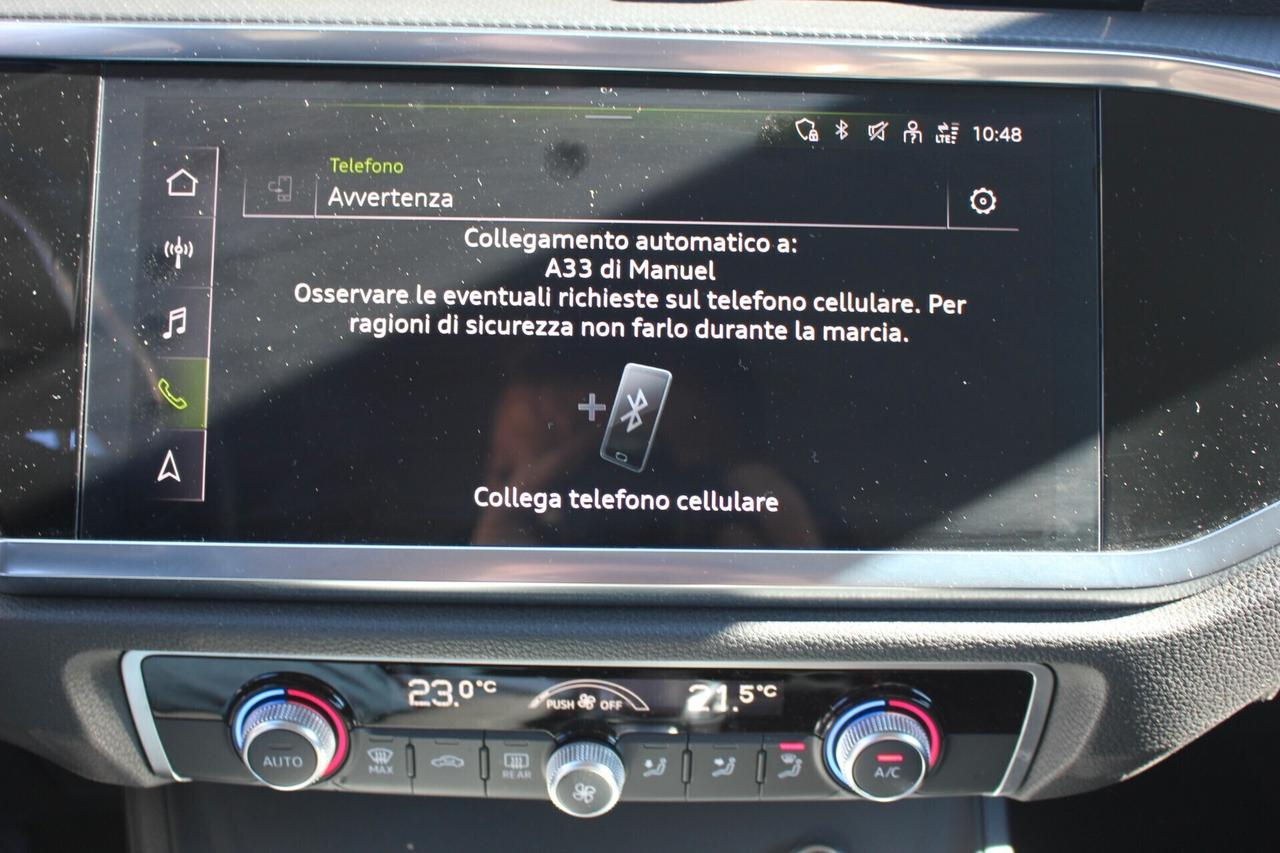 Audi Q3 35 TDI 150 CV S-TRONIC PREZZO VERO UNIPRO KM CERTI