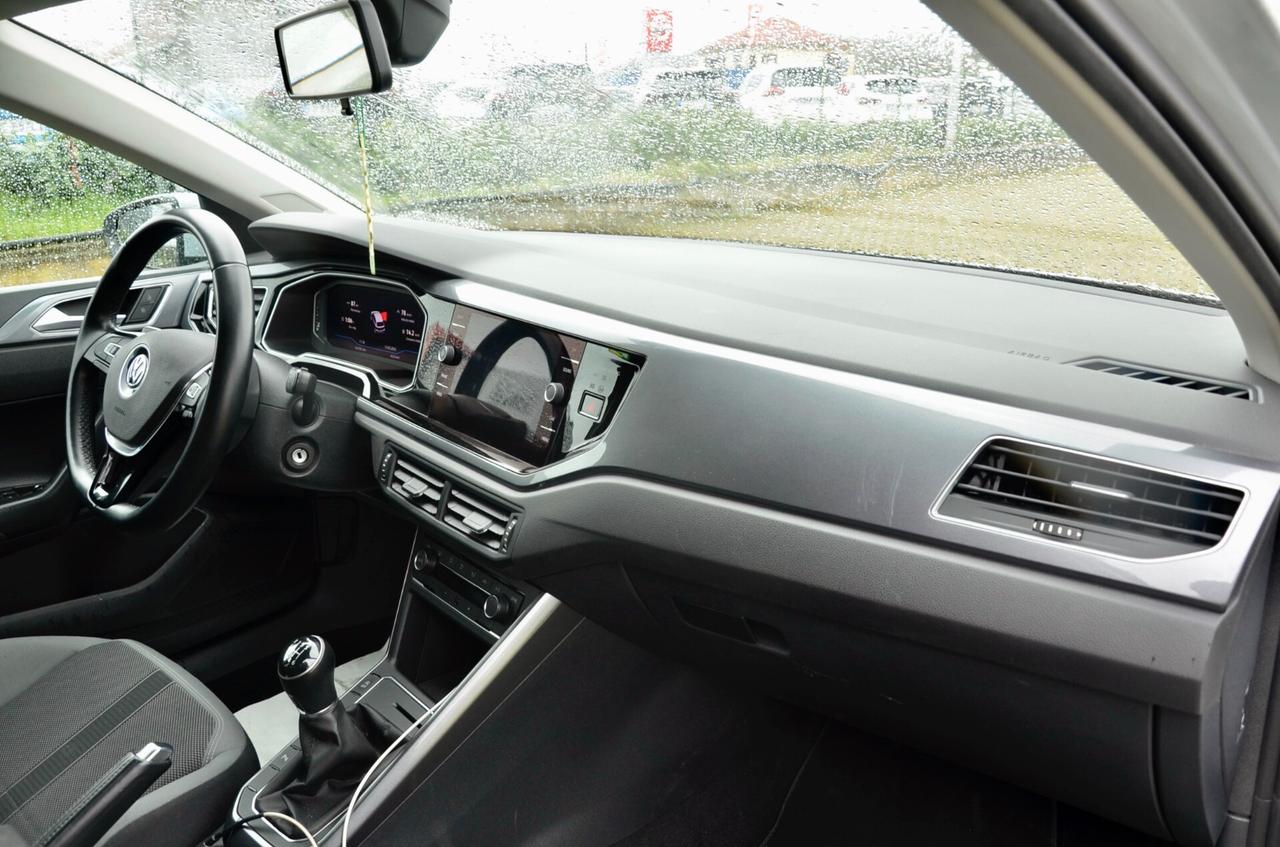 VOLKSWAGEN POLO 5p 1.0 TSI HIGHLINE 115cv, UNICOPROP, SERVICE VW, UFF ITALIANA, EURO 6D, FARI LED, 17", PERMUTE