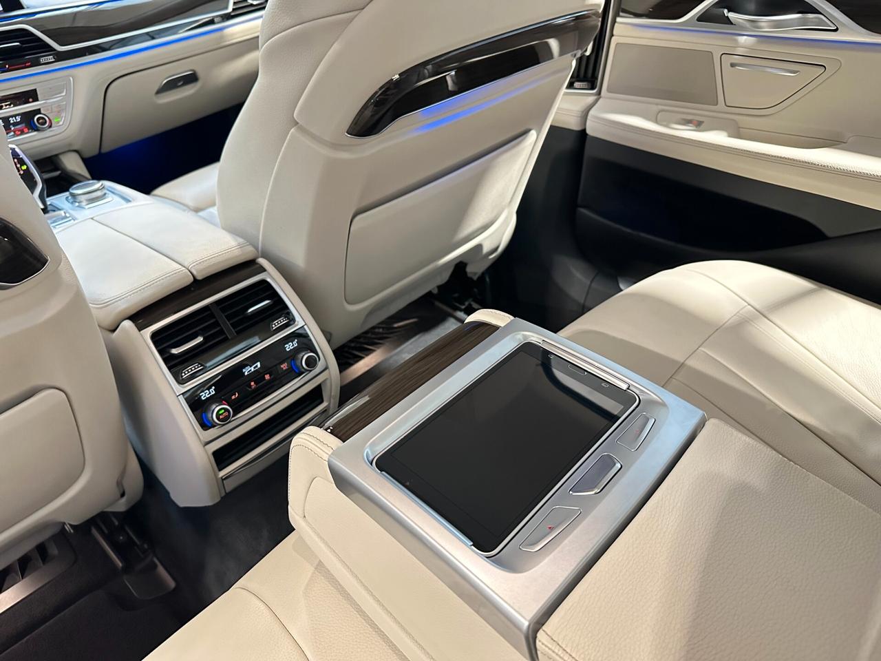 Bmw 725 725d Luxury - Luci Ambiente PELLE BIANCA