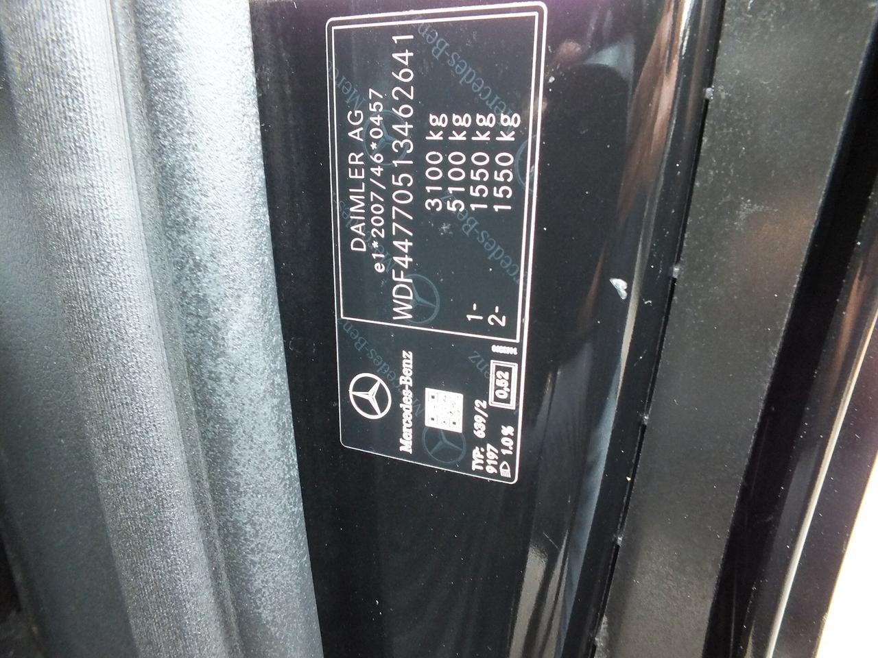 M.S VITO 2.2 119 CDI 4x4 AUTOM.EXTRA LONG