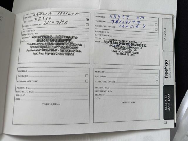 LANCIA Ypsilon 1.2 69 CV 5 PSOTI OK NEOP GPL FINO AL 07/2033