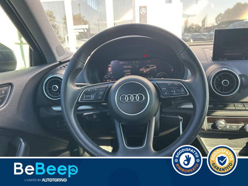 Audi A3 SPORTBACK 30 1.6 TDI ADMIRED 116CV S-TRONIC