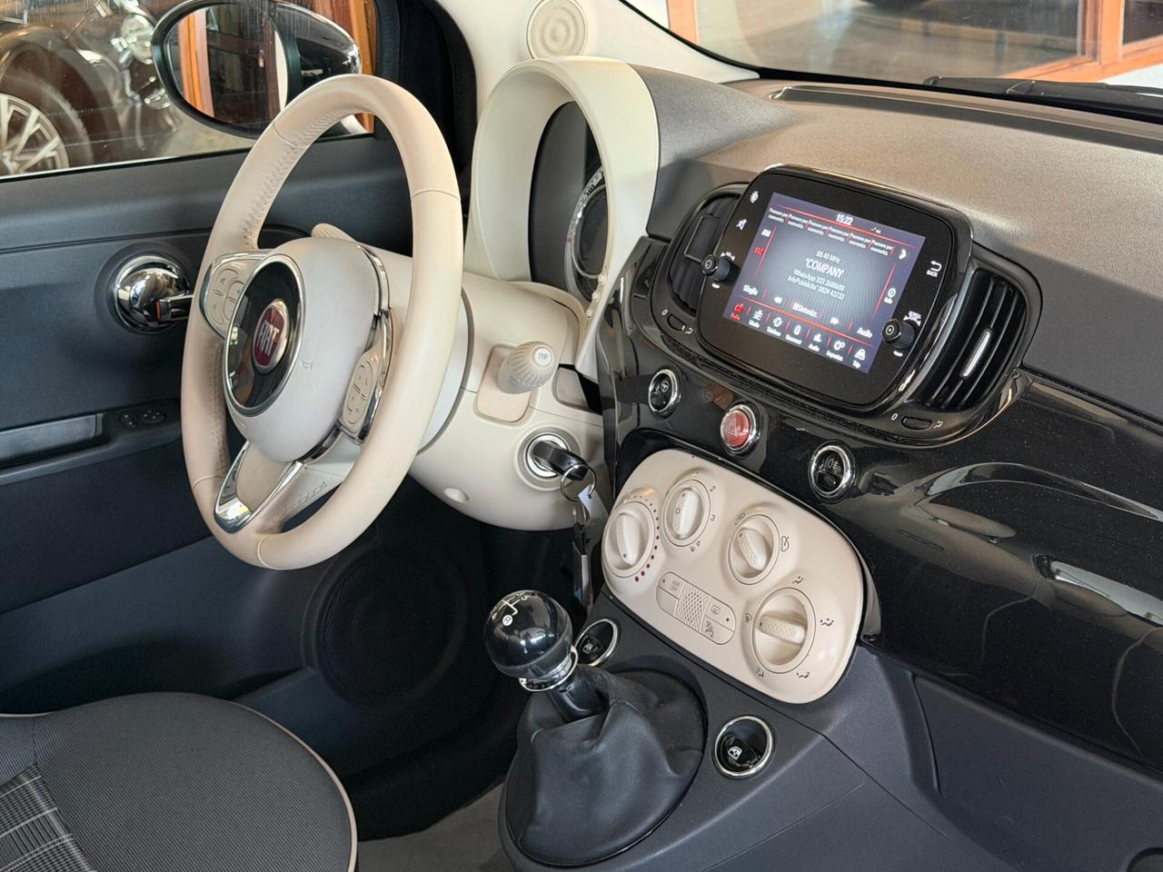 Fiat 500 1.2 69 cv. LOUNGE (Tetto Panorama)