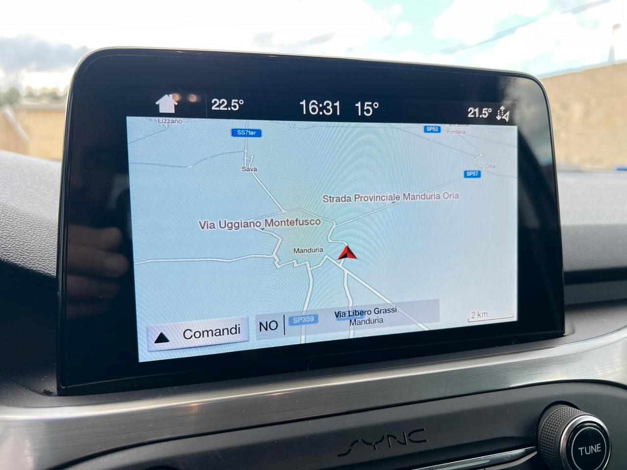 Focus 1.5 berlina 120 CV automatico Co-Pilot