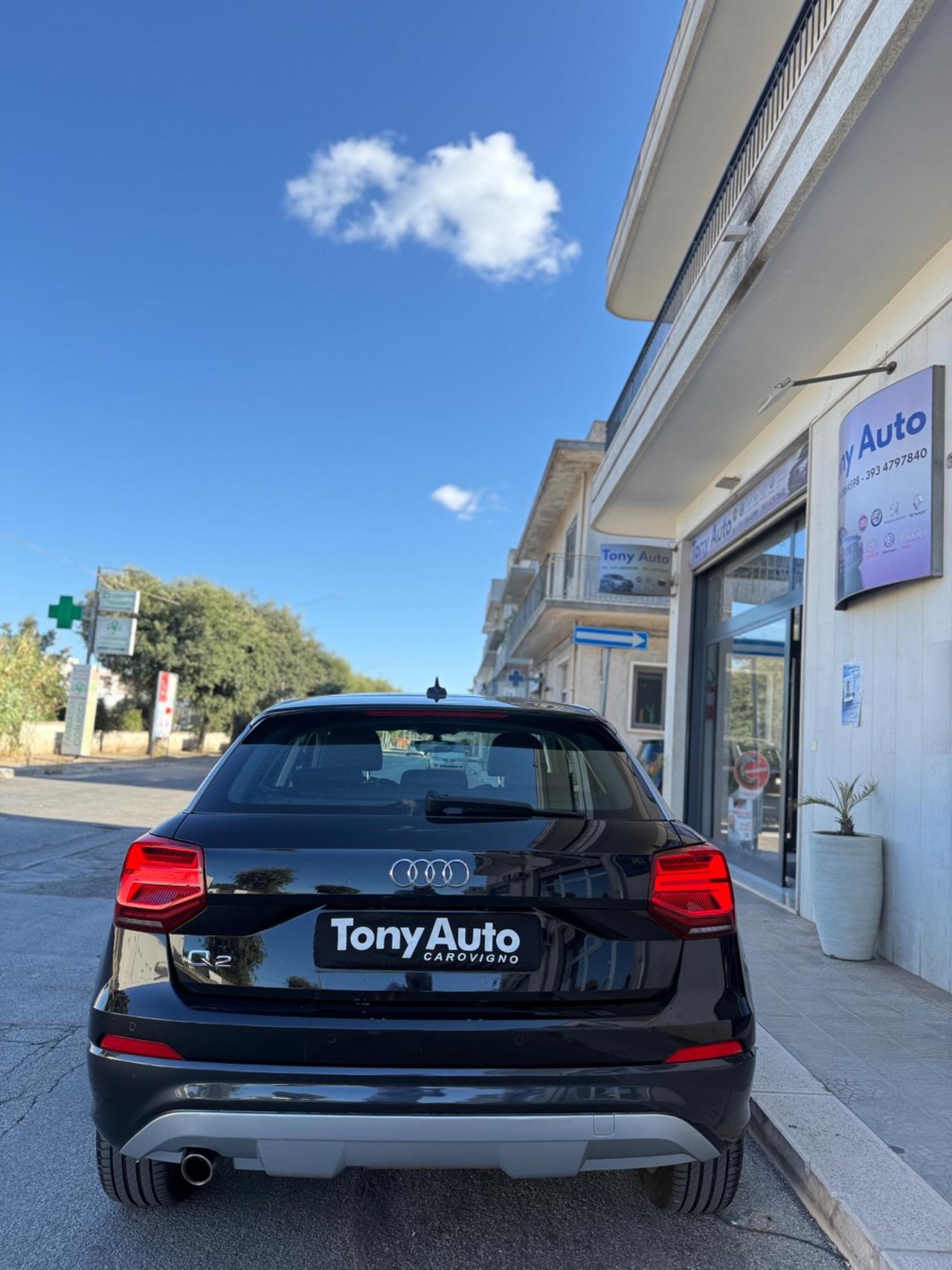 Audi Q2 1.6 tdi Admired s-tronic NAVIGATORE,FULL LED,AUDI CONNECT,KM CERTIFICATI AUDI,UNI PROPRIETARIO