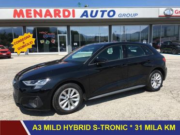 Audi A3 SPB 35 MHEV TFSI S-Tronic Sport Advanced 2023 * HYBRID * 30 MILA KM