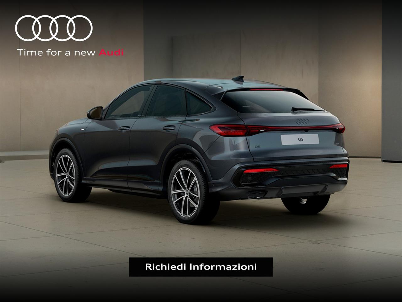 Audi Q5 sportback 2.0 tdi mhev+ s line edition quattro 204cv s-tronic