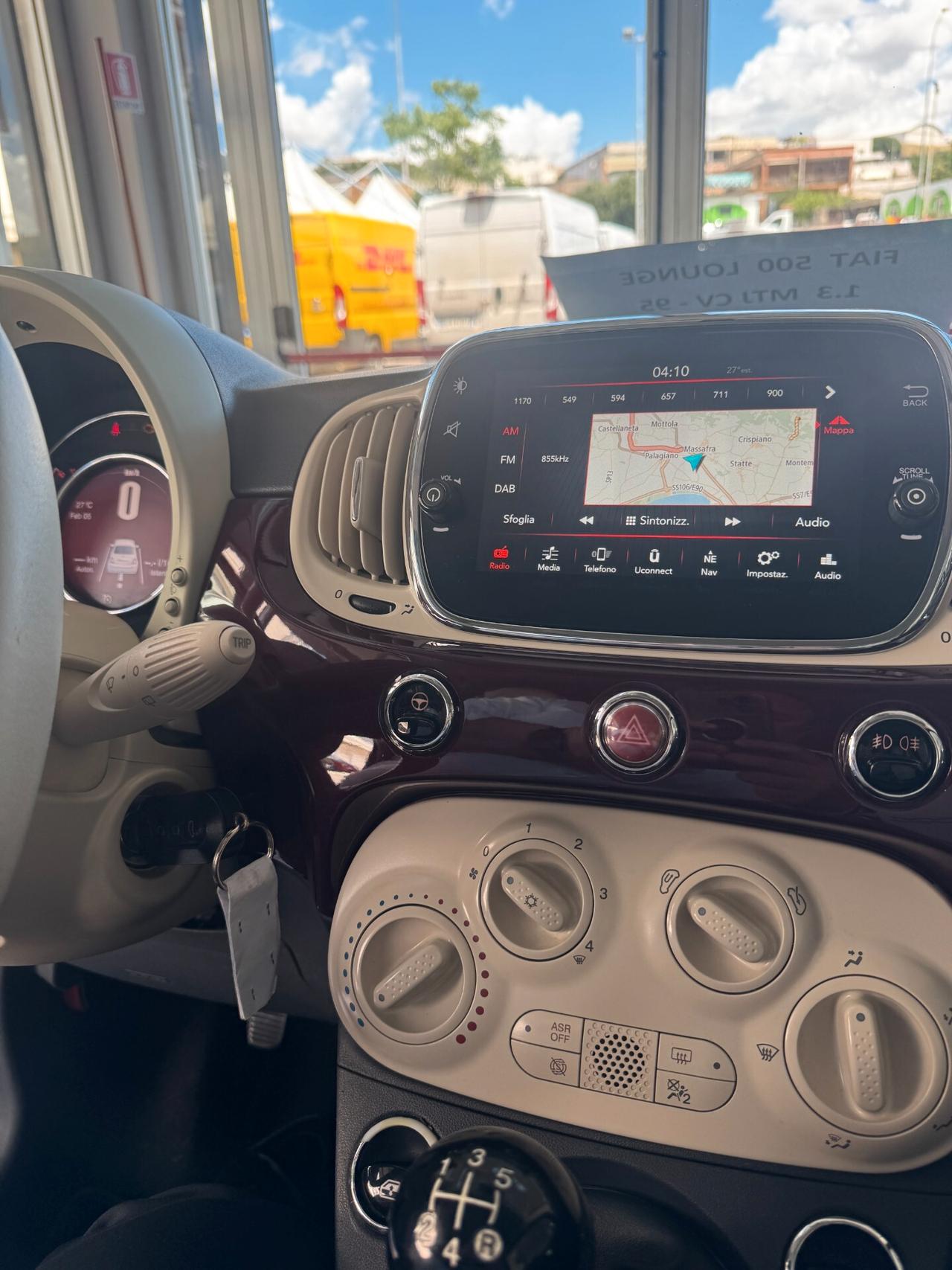 FIAT 500 1.3 MTJ -95 CV LOUNGE