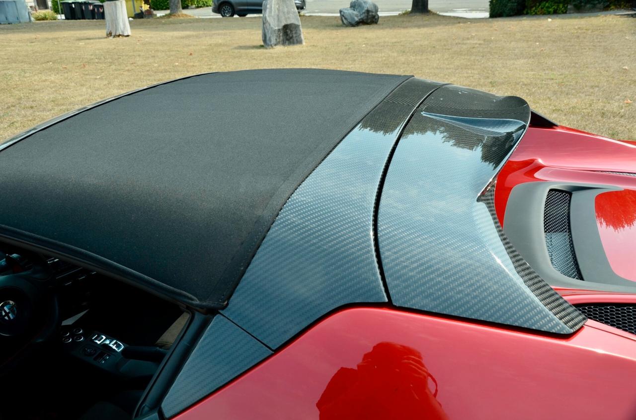 ALFA ROMEO 4C SPIDER 1750 TBI 240cv TCT, ROSSO COMPETIZIONE, EURO 6B, PERMUTE