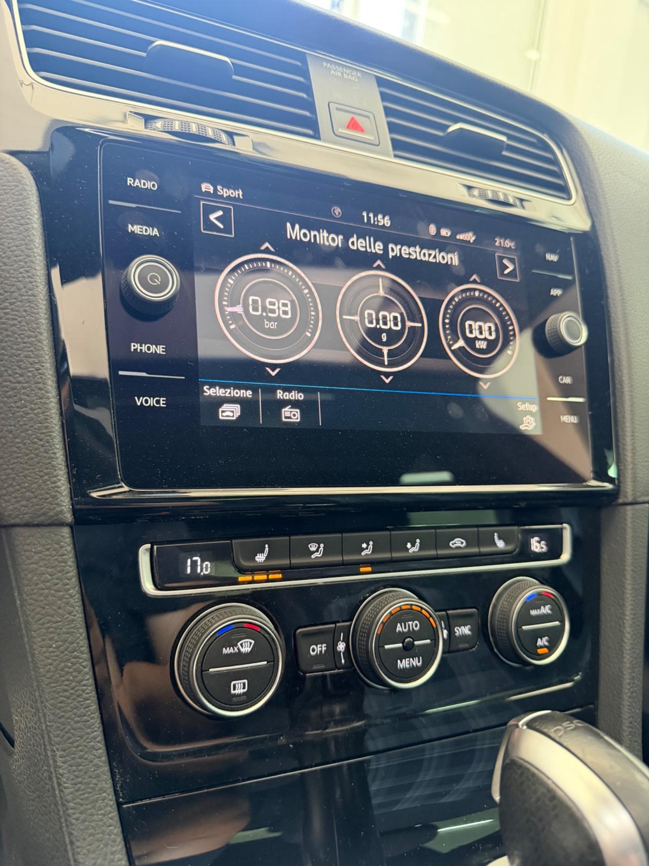 GOLF 7.5 GTD 2.0 DSG TETTO apribile FINANZIABILE