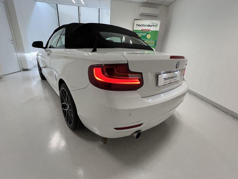 BMW Serie 2 Cabrio 220i Cabrio Advantage Steptronic