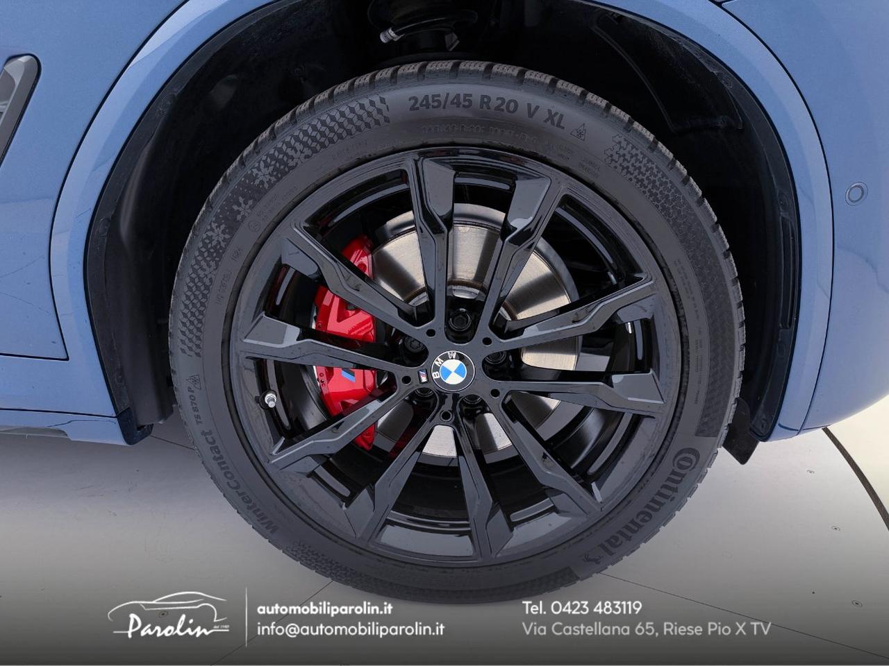BMW X3 xDrive30d mhev 48V MSport Tetto-Pelle-ACC-360°