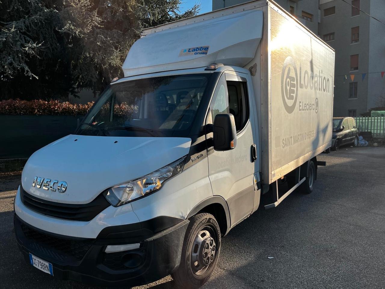 IVECO DAILY 35C16 BOX + SPONDA - 2017