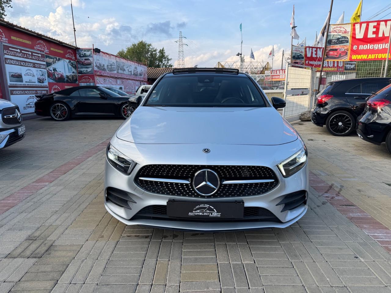 Mercedes-benz A 200 Premium AMG Tetto panoramico / Night / Led / Alcantara