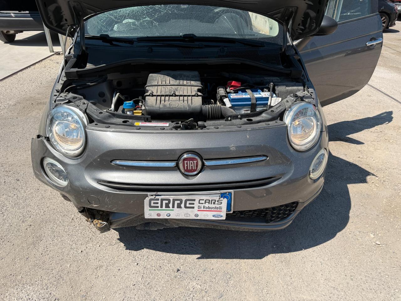 FIAT 500 ANNO 2019 1.2 BENZINA 69 CV *SINISTRATA