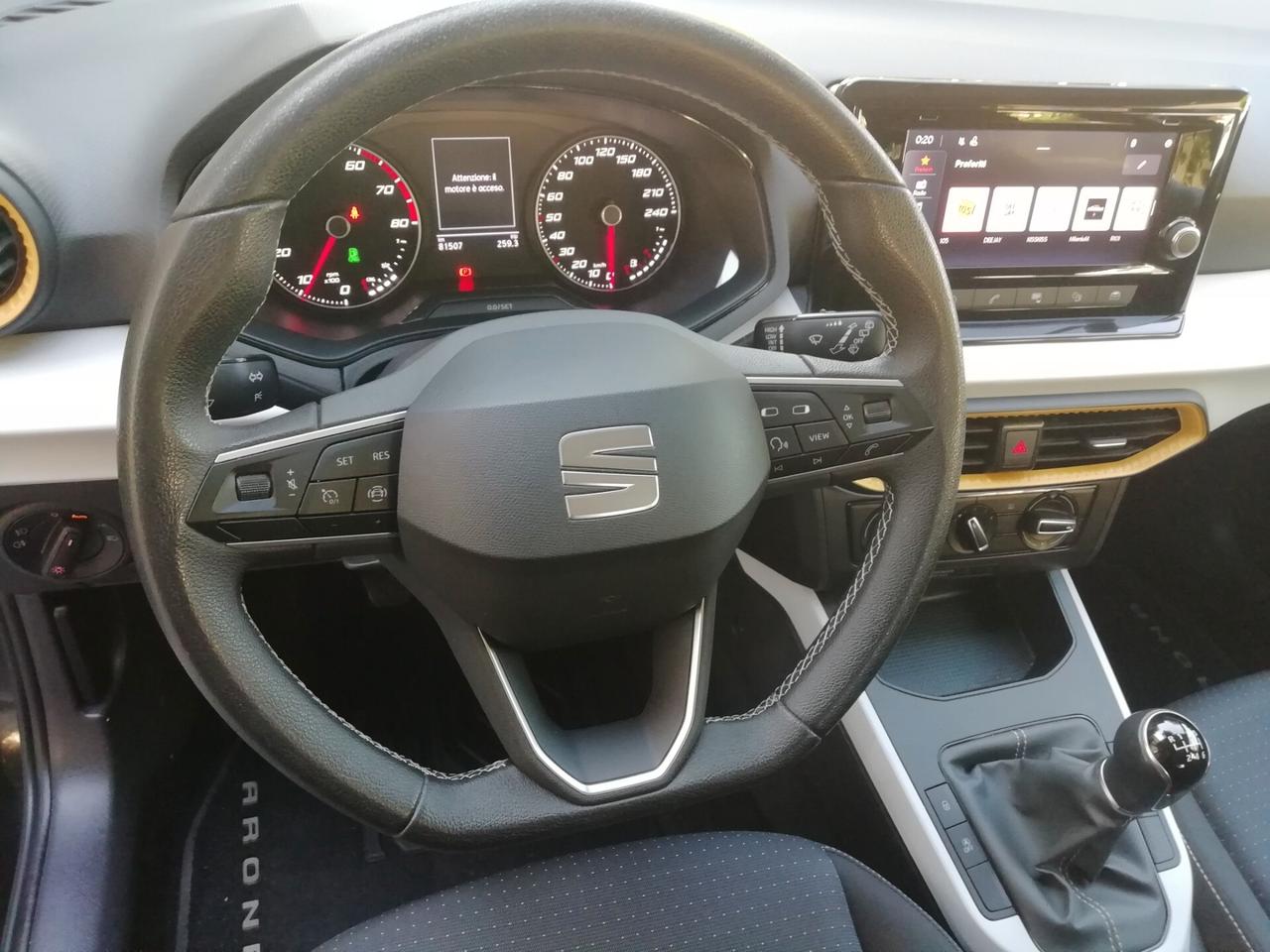 Seat Arona 1.0 TGI Style Fari LED "UNICO PROPPRIETARIO"