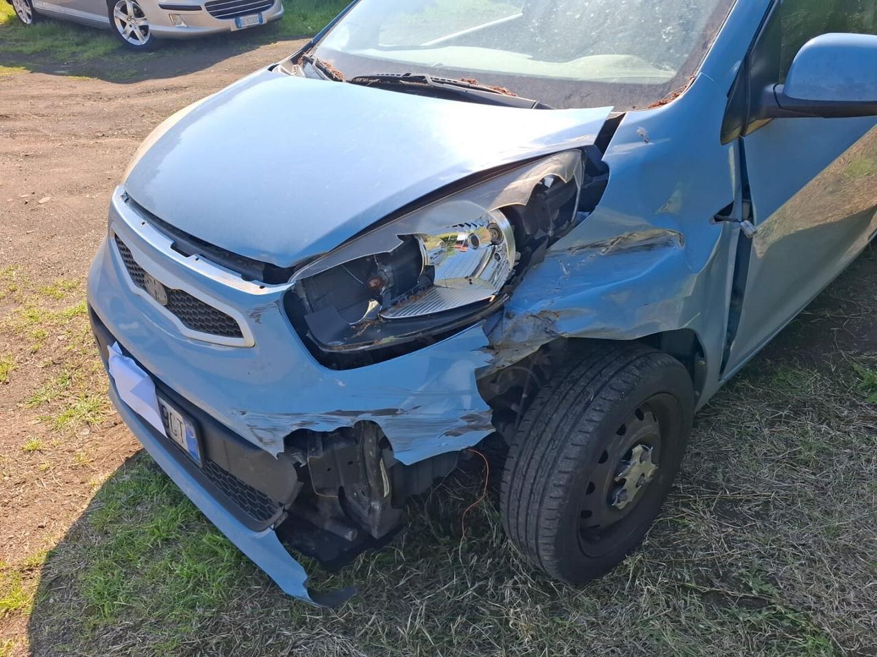 KIA PIACENTO 1.0 BENZINA GPL SINISTRATA MARCIANTE