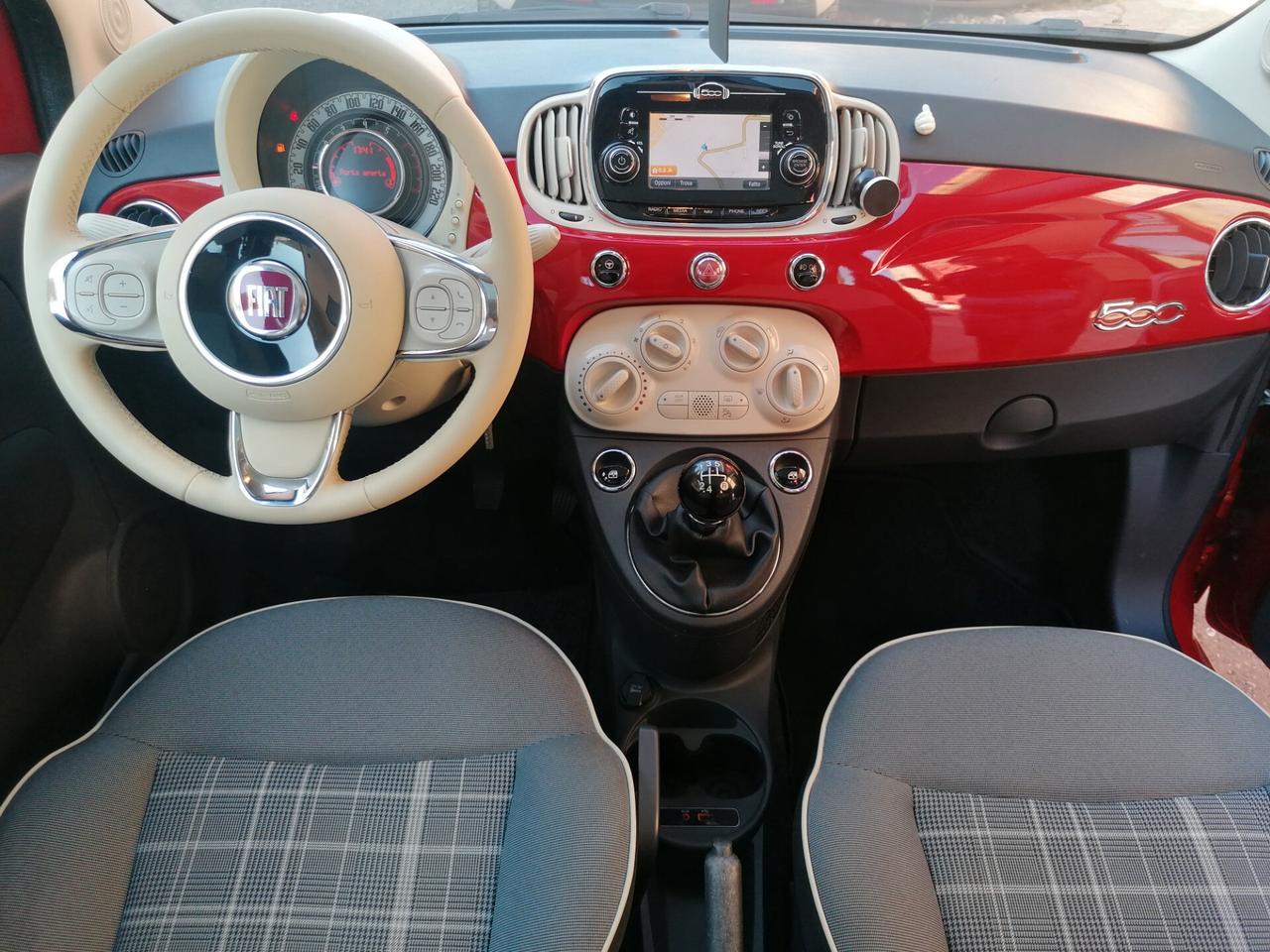 Fiat 500 1.2 benzina full optional(UNICO PROPRIETARIO)