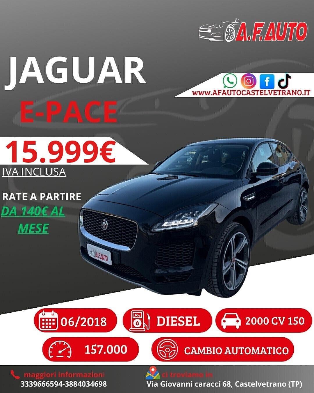 Jaguar E-Pace 2.0D 150 CV