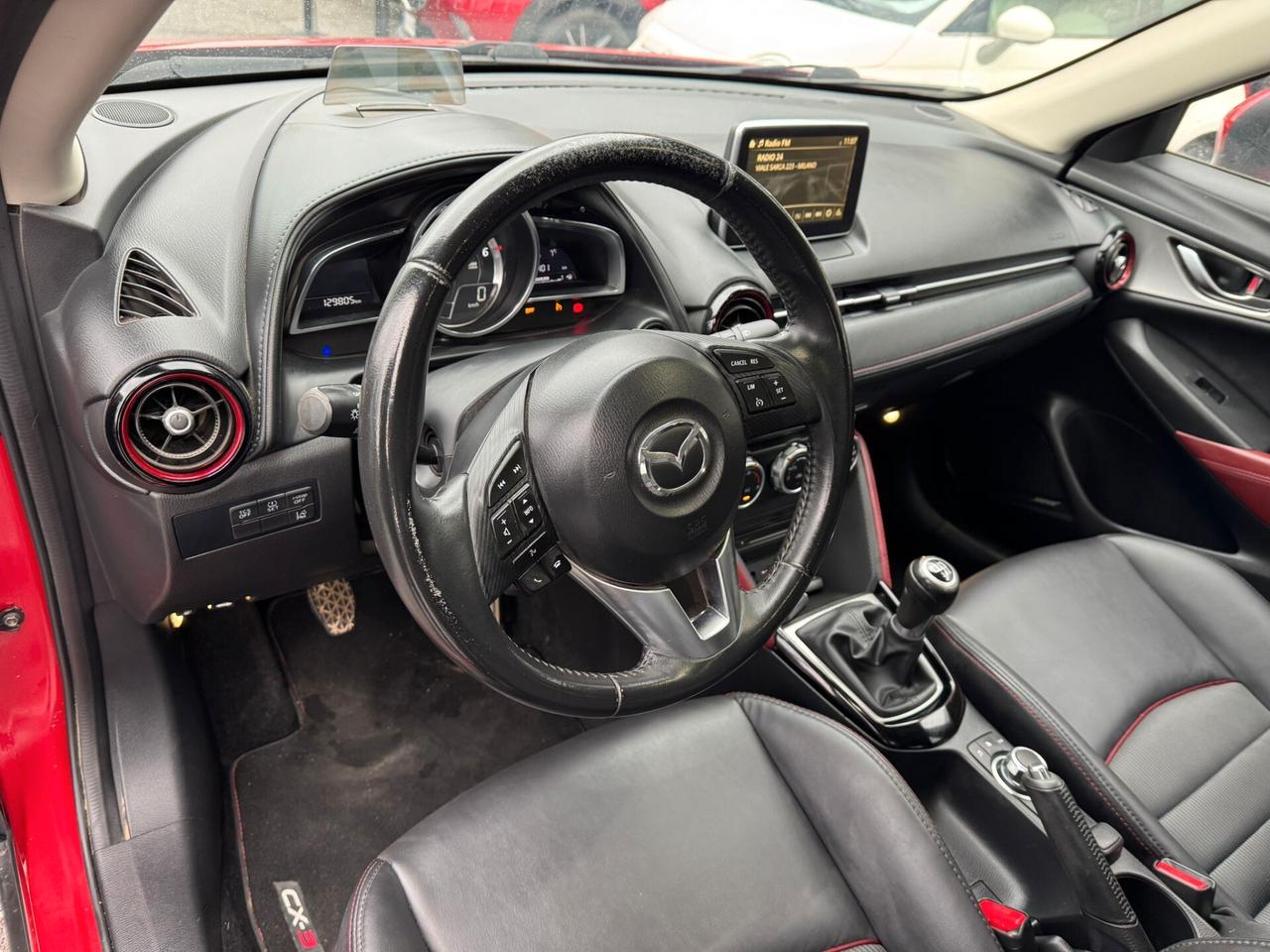 Mazda CX-3 1.5d Exceed awd 105cv*UNIPROPRIETARIO*PELLE*