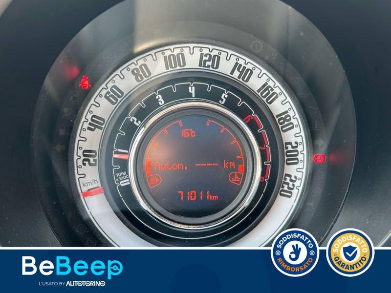 FIAT 500 1.2 LOUNGE S&S 69CV MY19