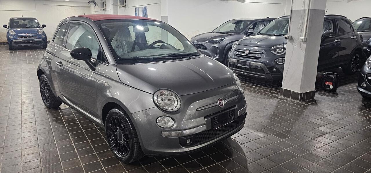 NUOVA FIAT 500C CABRIO LOUNGE 1.2 BENZ 69CV DUALOGIC EDITION