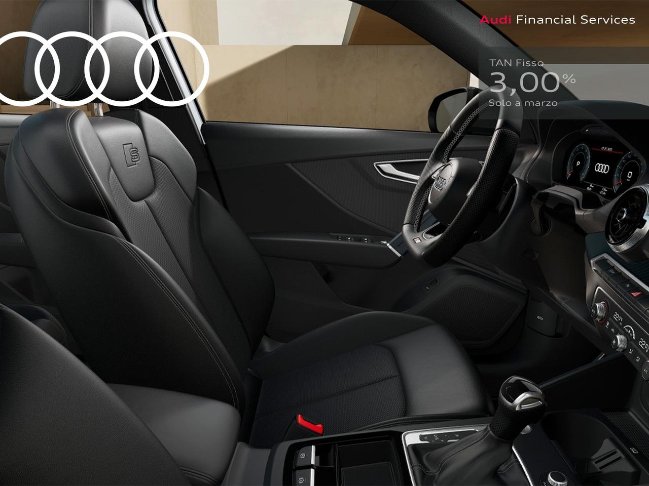 Audi Q2 40 2.0 tfsi identity black quattro s-tronic