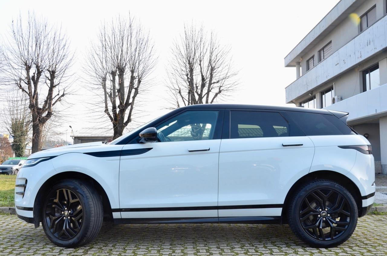 LAND ROVER RANGE ROVER EVOQUE 2.0d i4 MHEV R-DYNAMIC HSE AWD 150cv AUTO, UNICOPROPRIETARIO, PERFETTA, UFF ITALIANA, EURO 6D, NAVI, RETROCAMERA, 20", PERMUTE